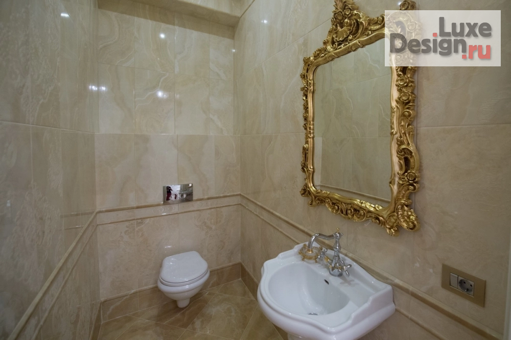 Дизайн интерьера четырехкомнатной квартиры "Проект квартиры в классическом стиле ЖК Ренессанс" (фото 16)