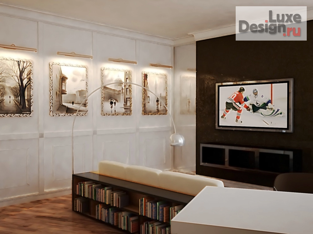 Дизайн интерьера трехкомнатной квартиры "Проект квартиры" (фото 2)