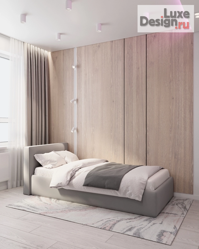 Дизайн интерьера трехкомнатной квартиры "Дизайн интерьера в ЖК ЛОФТ" (фото 12)