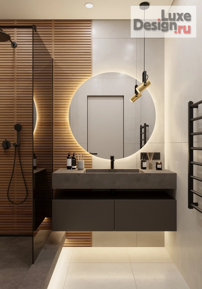 Дизайн интерьера трехкомнатной квартиры "Дизайн интерьера в ЖК ЛОФТ" (фото 10)