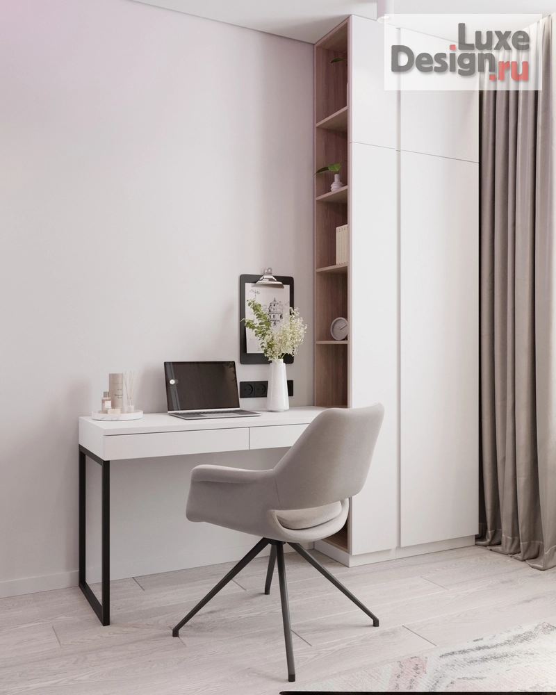 Дизайн интерьера трехкомнатной квартиры "Дизайн интерьера в ЖК ЛОФТ" (фото 13)