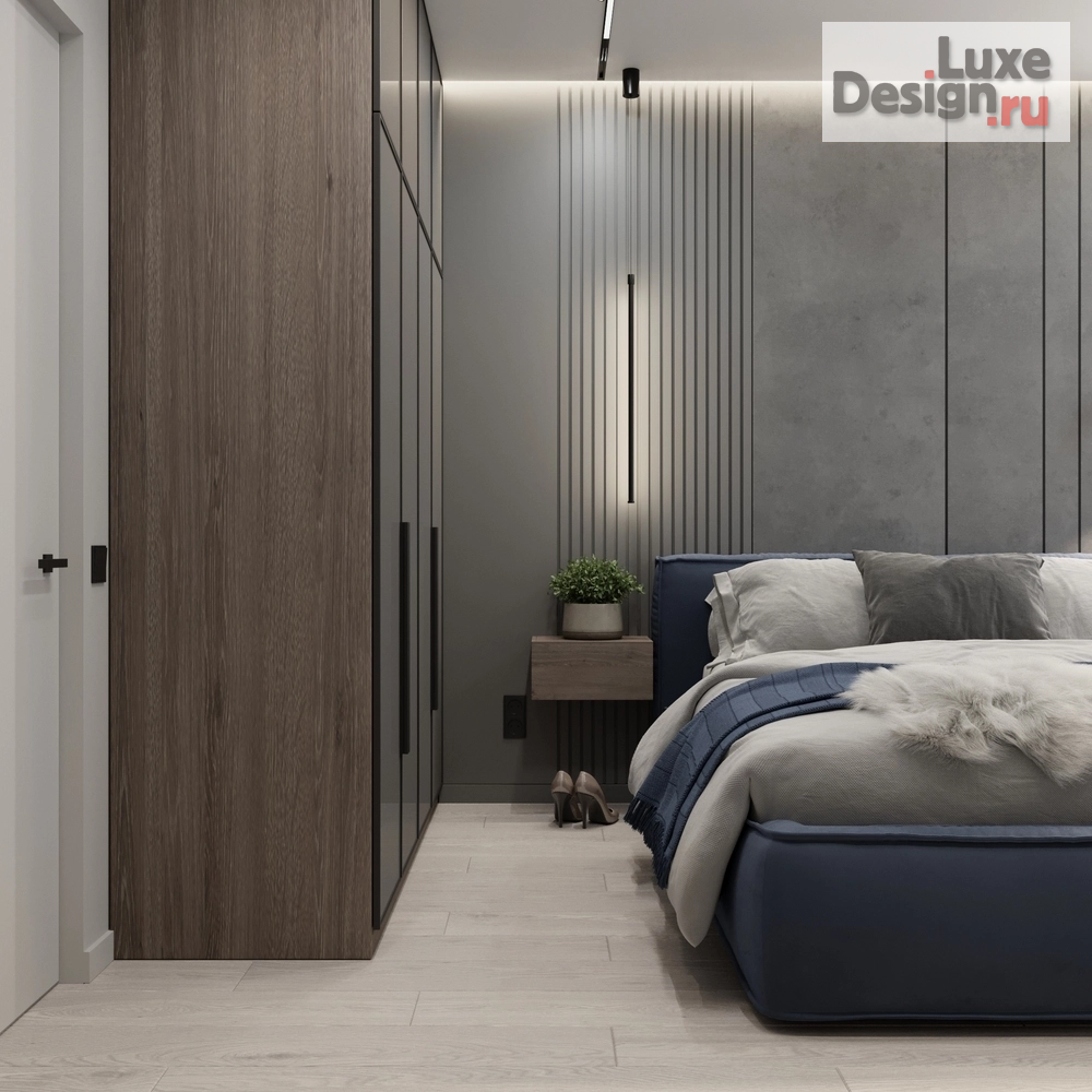 Дизайн интерьера трехкомнатной квартиры "Дизайн интерьера в ЖК ЛОФТ" (фото 4)