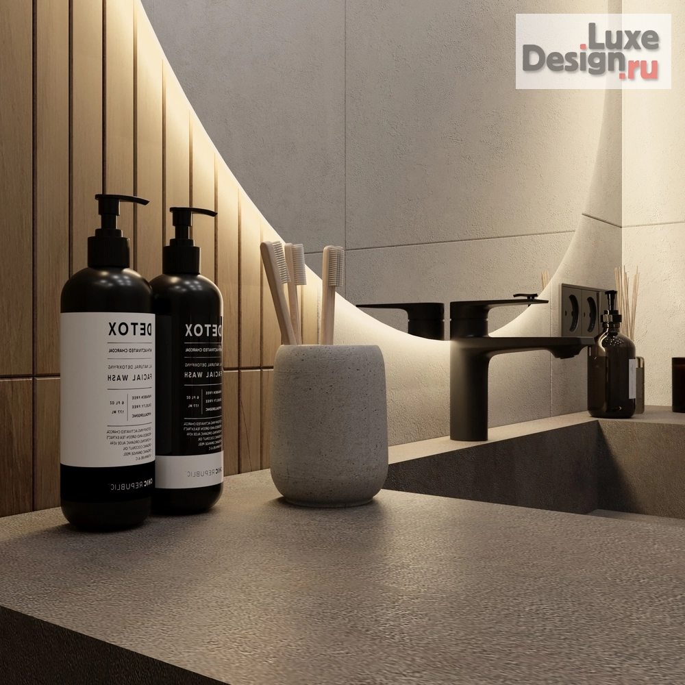 Дизайн интерьера трехкомнатной квартиры "Дизайн интерьера в ЖК ЛОФТ" (фото 8)