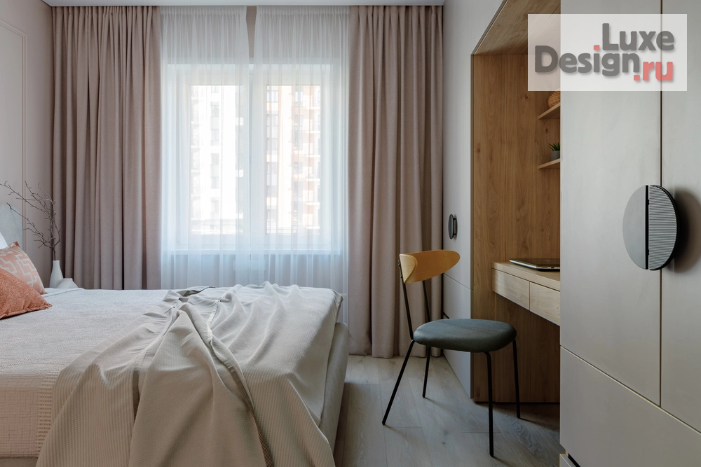 Дизайн интерьера однокомнатной квартиры "Дизайн интерьера квартиры под флипинг" (фото 7)