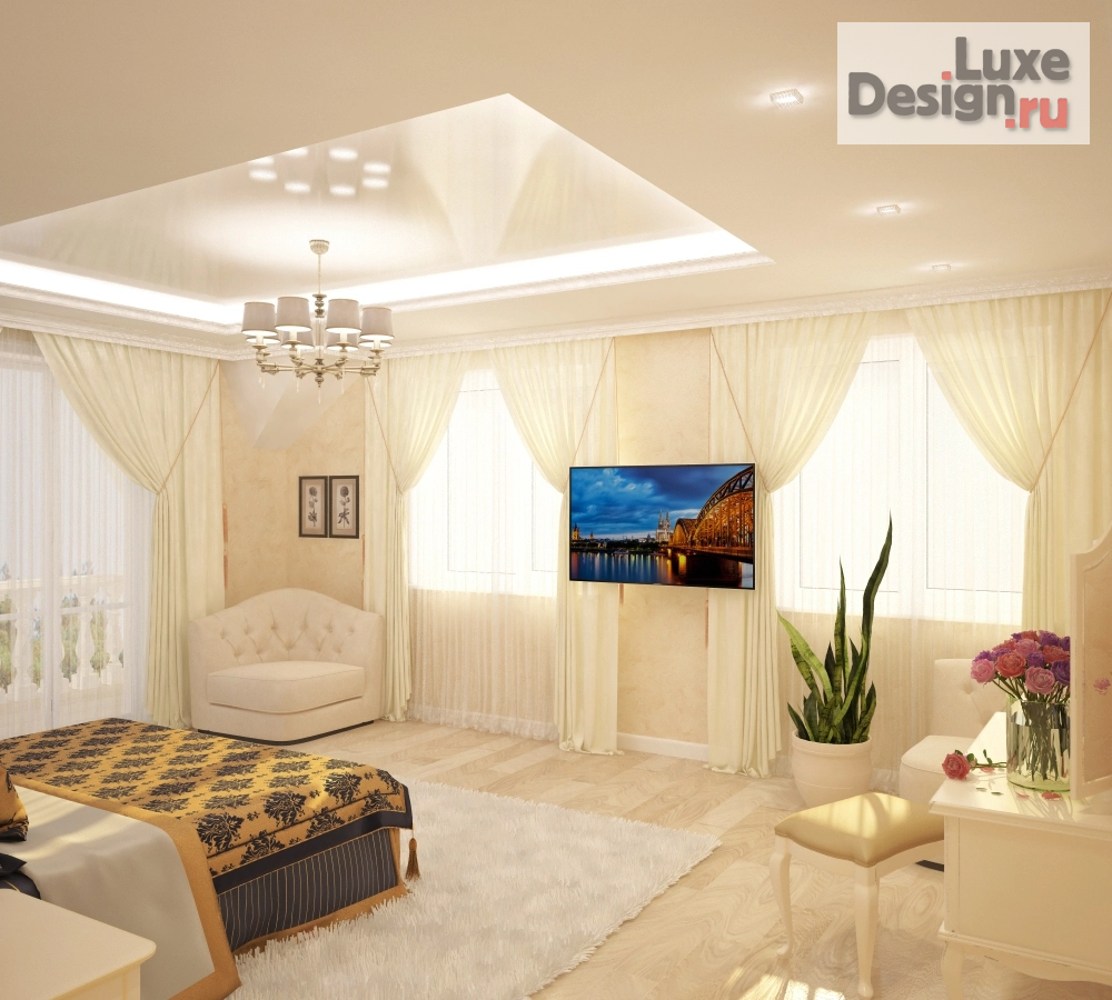 Дизайн интерьера коттеджа "Загородный дом " (фото 9)