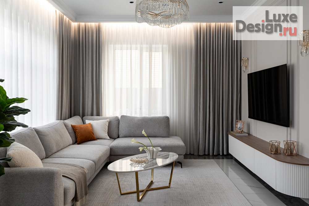 Дизайн интерьера частного дома "Реализованный дом в стиле неоклассика" (фото 2)