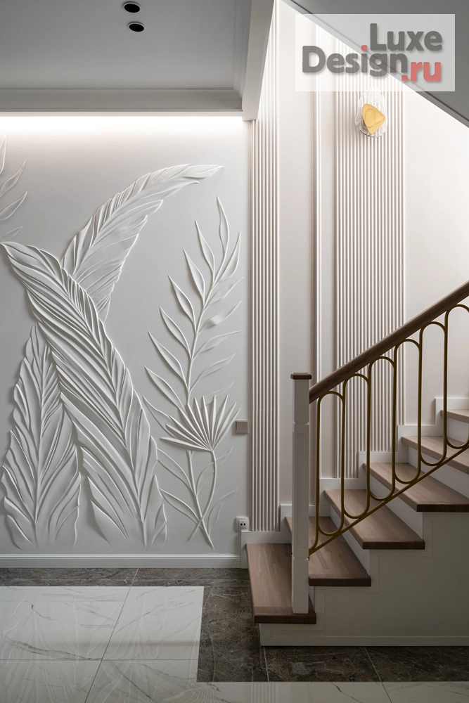 Дизайн интерьера загородного дома "Реализованный дом в стиле неоклассика" (фото 5)