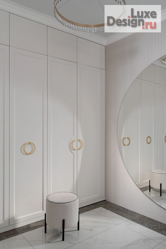 Дизайн интерьера загородного дома "Реализованный дом в стиле неоклассика" (фото 6)