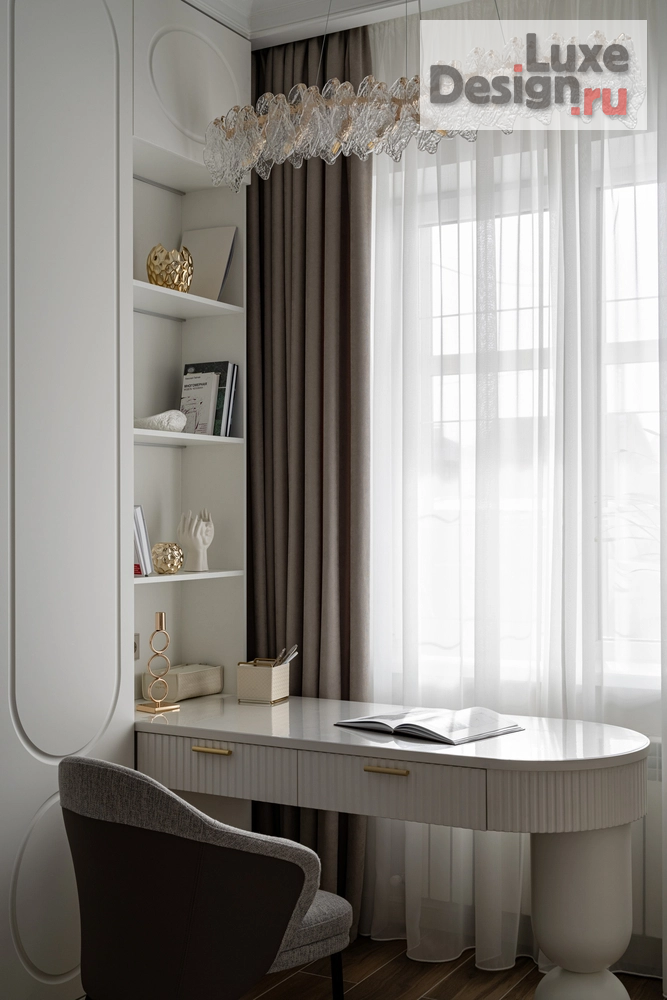 Дизайн интерьера коттеджа "Реализованный дом в стиле неоклассика" (фото 1)