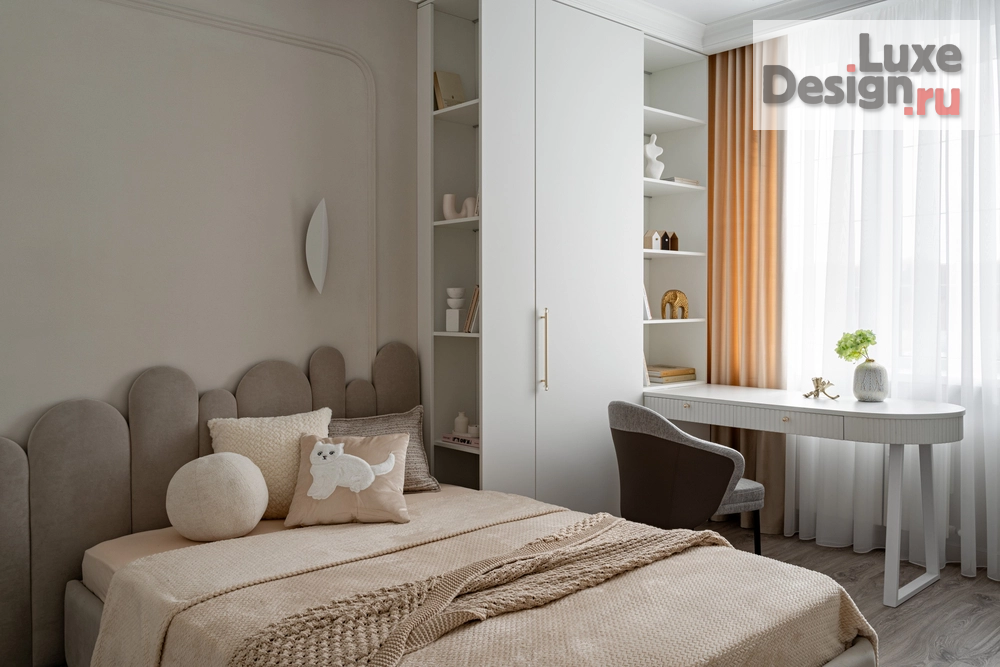 Дизайн интерьера комнаты "Реализованный дом в стиле неоклассика" (фото 1)