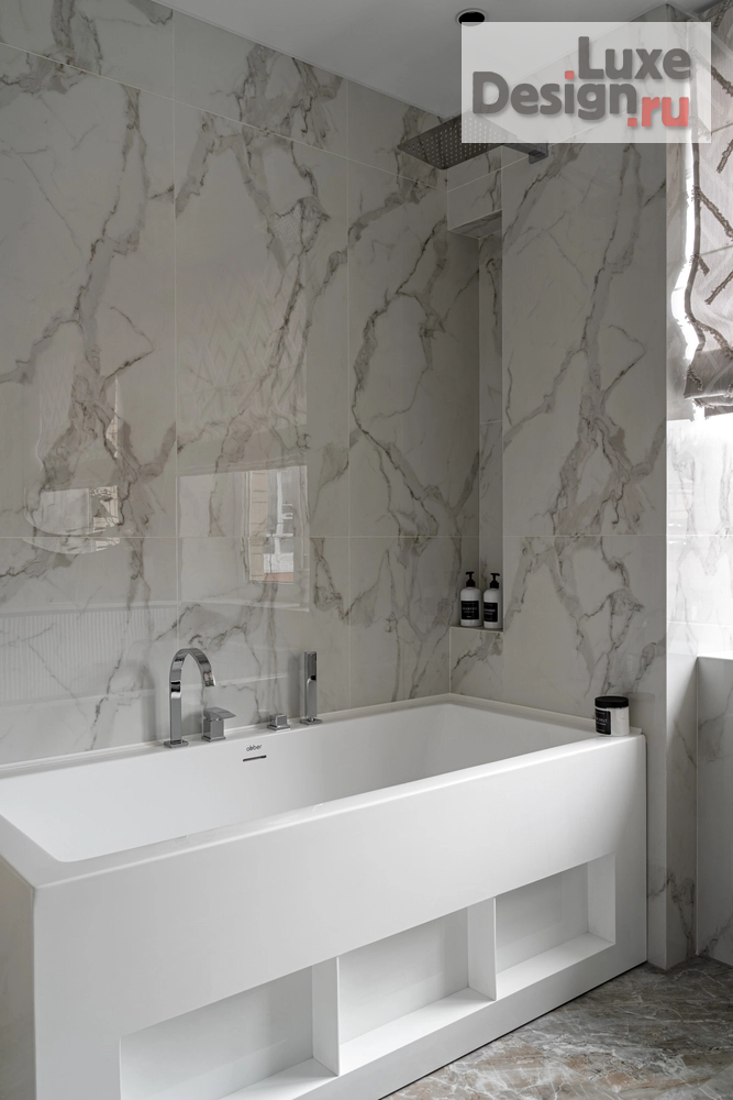 дизайн интерьера санузла "Реализованный дом в стиле неоклассика" (фото 1)