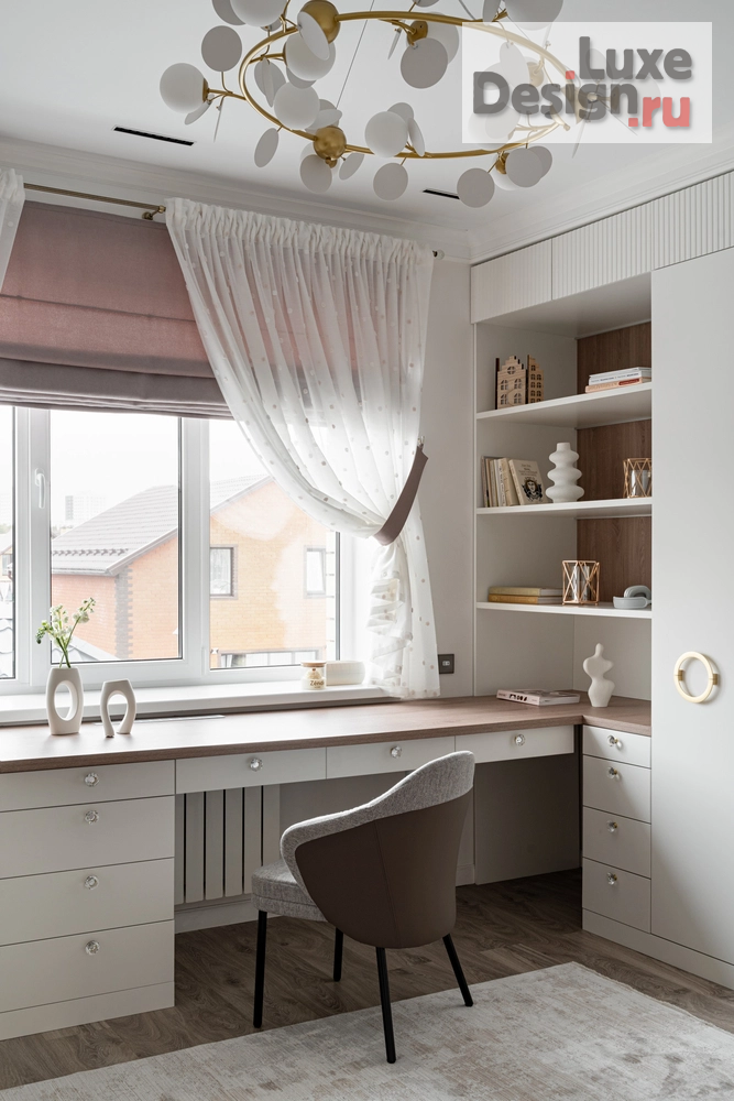 Дизайн интерьера детской "Реализованный дом в стиле неоклассика" (фото 2)