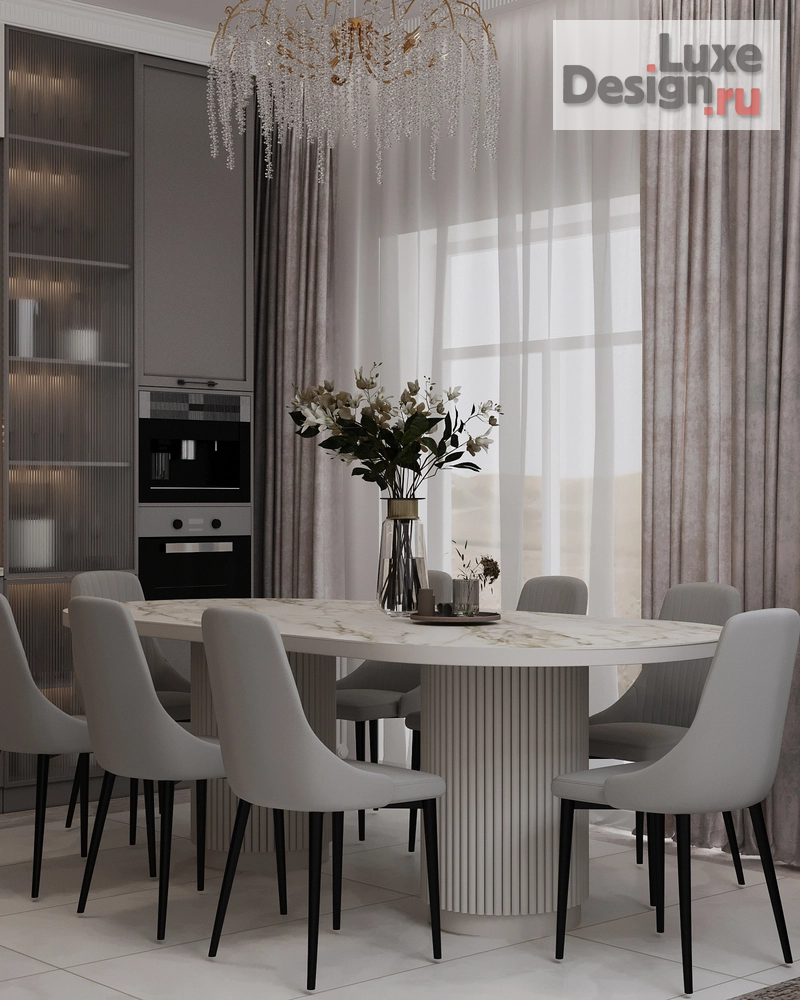 Дизайн интерьера загородного дома "Проект загородного дома в современном стиле" (фото 34)