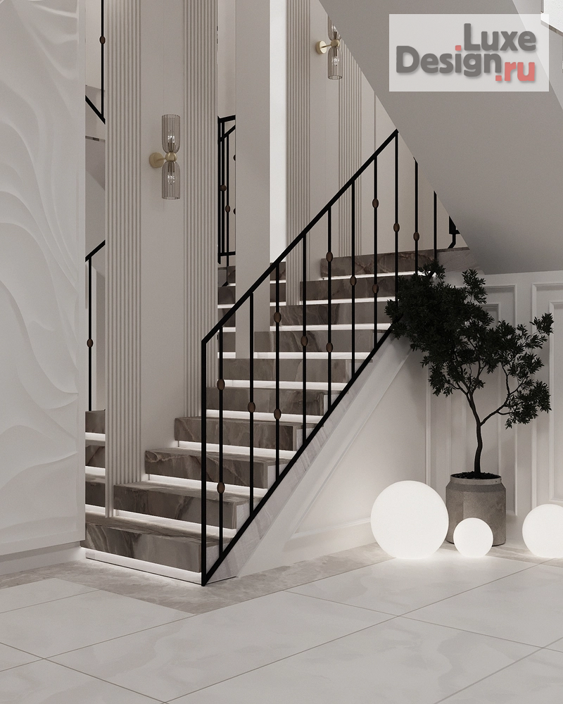 Дизайн интерьера загородного дома "Проект загородного дома в современном стиле" (фото 27)