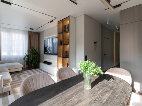 Дизайн интерьера в Казани "Съемки квартиры ЖК "Интелект" г. Тюмень"