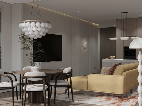 Дизайн интерьера в Казани "ЖК БЕРЕГ"