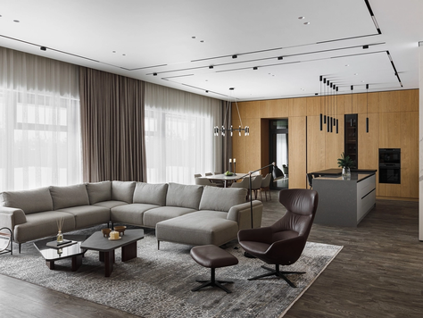 Дизайн интерьера в Казани "БРАЙТ (РЕАЛИЗАЦИЯ)"