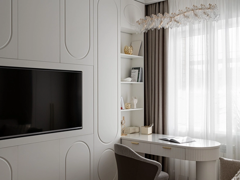 Дизайн интерьера в Казани "Реализованный дом в стиле неоклассика"